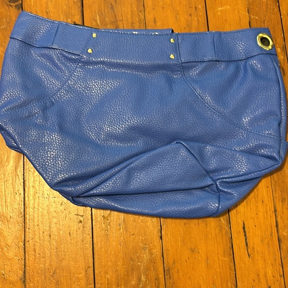 Miche Serenity Blue Leather Shell Only Handbag - Picture 3 of 3